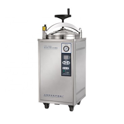 75L LED Display Hand Wheel Autoclave steam Sterilizer